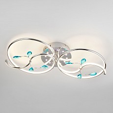 Накладной светильник Eurosvet Venera 90131/2 хром 64W