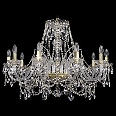 Подвесная люстра Bohemia Ivele Crystal 1411 1411/10/300/G