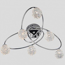 Потолочная люстра Eurosvet Takata 70198/6 хром