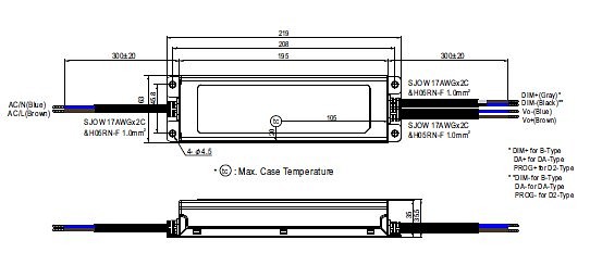 Блок питания Deko-Light Eingangsspannung 872068