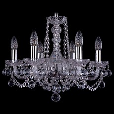 Подвесная люстра Bohemia Ivele Crystal 1402 1402/6/160/Ni/Balls