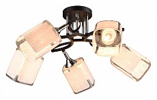 Потолочная люстра Imex 3499 MD.3499-5-S BK+CH
