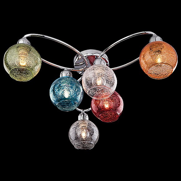 Потолочная люстра Eurosvet 30079 30079/6 хром