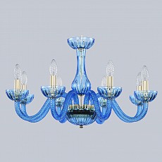 Подвесная люстра Bohemia Ivele Crystal Ivele Crystal 3 1310/8/240 G Aq/Aquamarime/M-1H