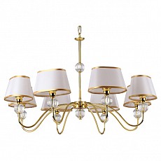 Подвесная люстра Arte Lamp White Hall A4021LM-8GO