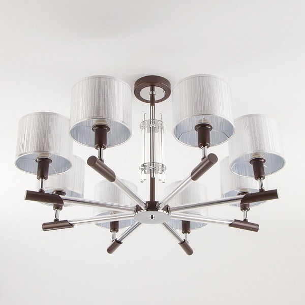 Люстра на штанге Eurosvet Telesta 60078/8 хром