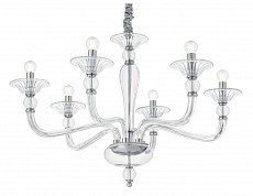 Подвесная люстра Ideal Lux Danieli DANIELI SP6 TRASPARENTE