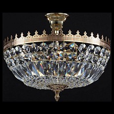 Люстра на штанге Maytoni Tiara DIA500-CL-30-05-G
