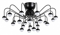 Потолочная люстра Arte Lamp Dexter A3619PL-24BK