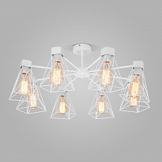 Люстра на штанге Eurosvet Trappola 70107/8 белый