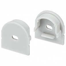 Набор заглушек для профиля Arlight ARH-WIDE-H20 Round 018877