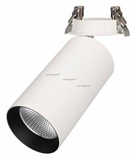 Спот Arlight SP-POLO-BUILT-R95-25W White5000 (WH-BK, 40 deg) 027352