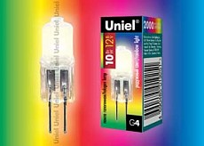 Лампа галогеновая Uniel  G4 10Вт K 4730