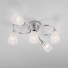 Потолочная люстра Eurosvet Potpourri 1 30153/5 хром