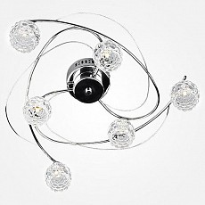 Потолочная люстра Eurosvet 80103 80103/6 хром