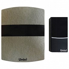 Звонок беспроводной Uniel 1 звонок + 1 кнопка 3606