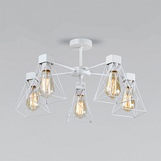 Люстра на штанге Eurosvet Trappola 70107/5 белый