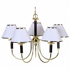 Подвесная люстра Arte Lamp Catrin A3545LM-5GO