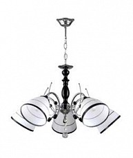 Подвесная люстра Imex MD.0960 MD.0960-5-P CH+BK