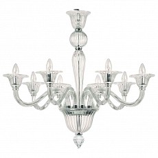 Подвесная люстра Ideal Lux Brigitta BRIGITTA SP8 TRASPARENTE