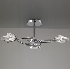 Люстра на штанге Mantra Eclipse Chrome 1455