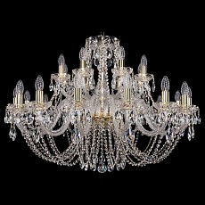 Подвесная люстра Bohemia Ivele Crystal 1406 1406/16+8/360/G