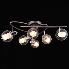 Люстра на штанге Natali Kovaltseva Longrid LONGRID 75068/6C ANTIQUE GRAY