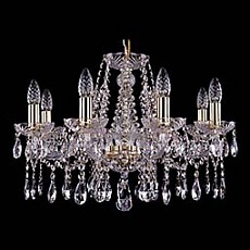 Подвесная люстра Bohemia Ivele Crystal 1413 1413/8/200/G