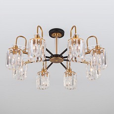 Люстра на штанге Eurosvet Tenia 70090/8 черный