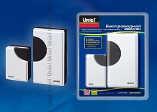Звонок беспроводной Uniel Udb-002w UDB-002W-R1T1-32S-100M-WH
