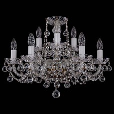 Подвесная люстра Bohemia Ivele Crystal 1402 1402/6_3/195/Pa/Balls