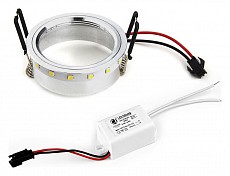 Встраиваемый светильник Ambrella Compo Spot 101 LED SET+DRIVER (AL 4200K без борта)