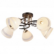 Потолочная люстра Imex 3202 MD.3202-5-S BK+FGD