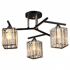 Люстра на штанге Imex MD.3278 MD.3278-3-S BK+CH