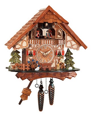 Настенные часы (30х15х34 см) 8MT 0491-8MT