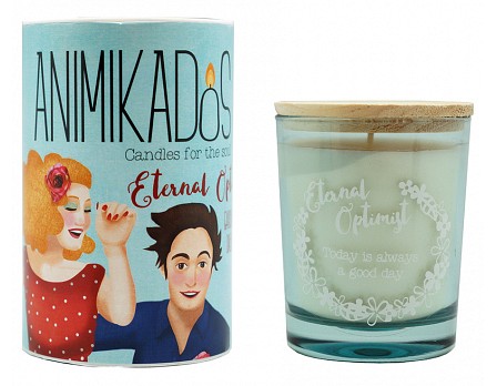 Свеча ароматическая (9.1 см) Animikados Eternal optimist VV007GDAMGB