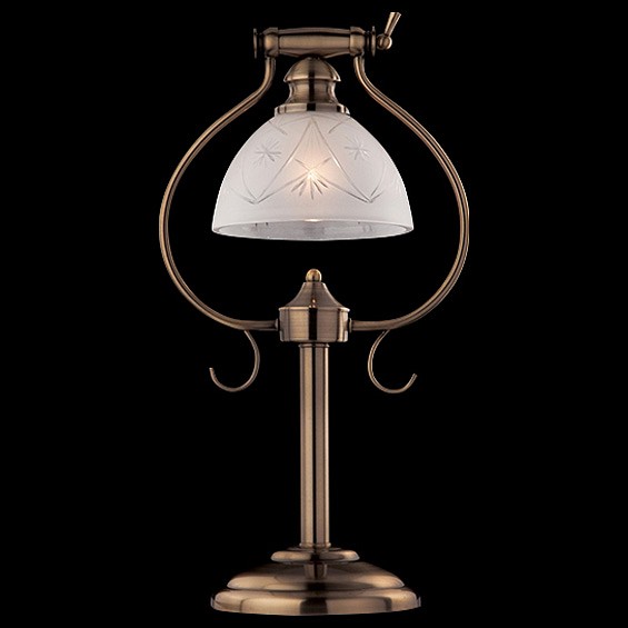 Настольная лампа декоративная Eurosvet 01000 01000/1 античная бронза