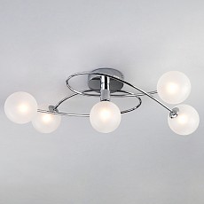 Люстра на штанге Eurosvet Justin 30134/5 хром