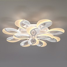 Потолочная люстра Eurosvet Flake 90140/12 белый 168W