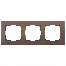 Рамка на 3 поста Werkel Aluminium WL11-Frame-03