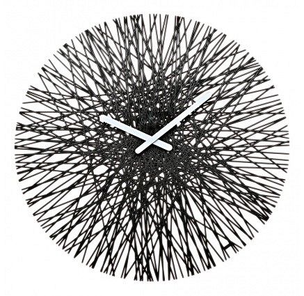 Настенные часы (45x2 см) Silk 2328526