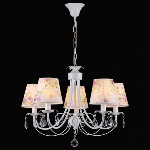 Подвесная люстра Natali Kovaltseva Palermo PALERMO 11417/5C WHITE GOLD