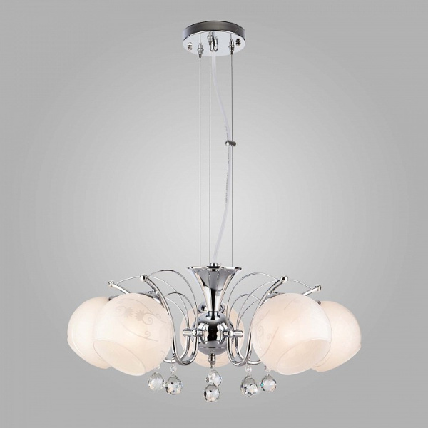 Подвесная люстра Eurosvet Harpy 30004/5 хром