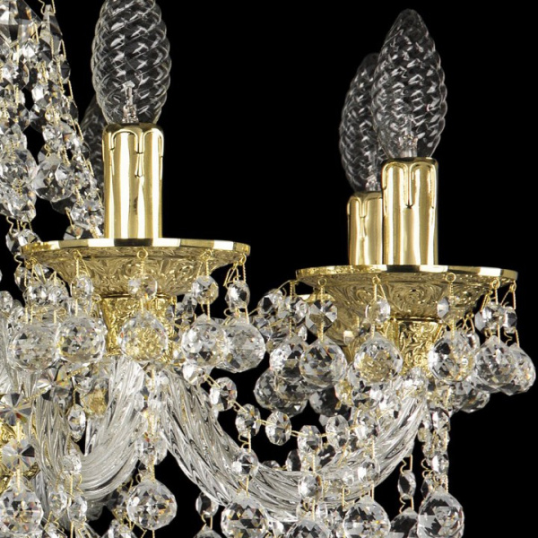 Подвесная люстра Bohemia Ivele Crystal 1609 16109/8/195 G