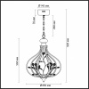 Подвесная люстра Lumion Alissa 3710/72L