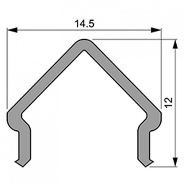 Профиль накладной Deko-Light E-01-10 985515