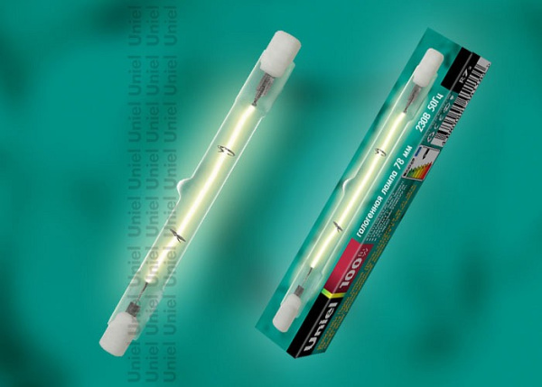 Лампа галогеновая Uniel  R7s 100Вт K 1063