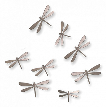 Набор из 8 фигур настенных Wallflutter 470787-558