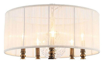 Плафон текстильный Newport 3120 Абажур к 3125/S белый