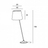 Торшер Maxlight Sydney F0040